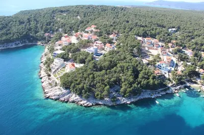 Tlocrt objekta Seaside family friendly house with a swimming pool Cove Osibova, Brac - 2837