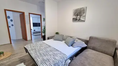 Krevet ili kreveti u jedinici u objektu Apartment Milana