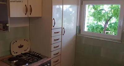 Kuhinja ili čajna kuhinja u objektu Apartments Olga & Jure