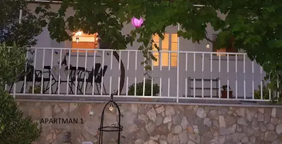 Balkon ili terasa u objektu Apartments Olga & Jure