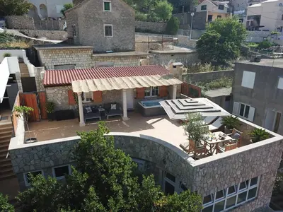 Tlocrt objekta Apartments with a parking space Hvar - 15460
