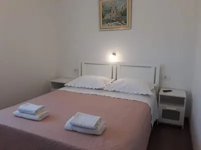 Krevet ili kreveti u jedinici u objektu Apartments with a parking space Podstrana, Split - 15478