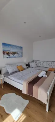 Krevet ili kreveti u jedinici u objektu Matea Apartments Milna