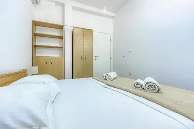 Krevet ili kreveti u jedinici u objektu Luxury beach