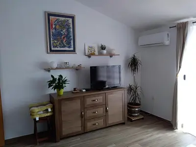 TV i/ili zabavni centar u objektu Apartment Fran