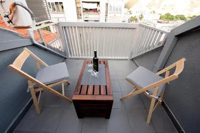Balkon ili terasa u objektu The Roof - Luxury Apartment