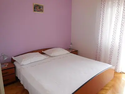 Krevet ili kreveti u jedinici u objektu Apartments by the sea Povlja, Brac - 14367