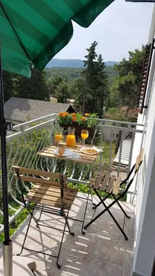 Balkon ili terasa u objektu Apartments Iskra