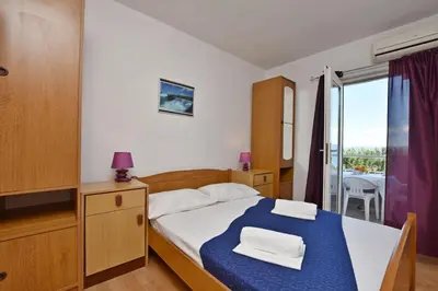 Krevet ili kreveti u jedinici u objektu Apartments Ana