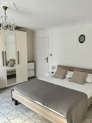 Krevet ili kreveti u jedinici u objektu Apartments and Room Villa Makaj