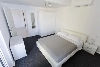 Krevet ili kreveti u jedinici u objektu Villa Franka