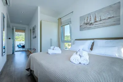 Krevet ili kreveti u jedinici u objektu Villa Moderna Family Friendly