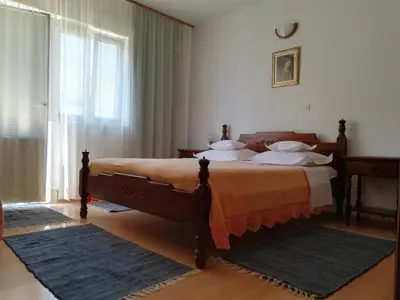 Krevet ili kreveti u jedinici u objektu Apartments by the sea Baska Voda, Makarska - 15632