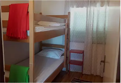 Krevet ili kreveti u jedinici u objektu Kuća za odmor Lucija