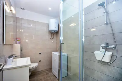 Kupaonica u objektu Sea View Luxury Apartments, ALA DA