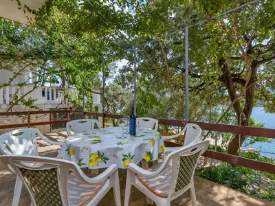 Balkon ili terasa u objektu Holiday Home Ruža by Interhome