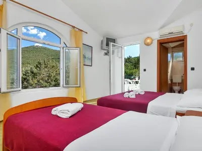 Krevet ili kreveti u jedinici u objektu Apartment Rubin-4 by Interhome