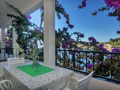 Balkon ili terasa u objektu Apartment Rubin-6 by Interhome