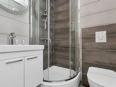 Kupaonica u objektu Apartment Rubin-10 by Interhome