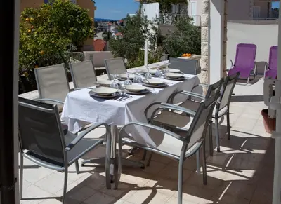 Balkon ili terasa u objektu Villa Marijeta Hvar
