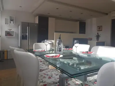 Kuhinja ili čajna kuhinja u objektu Apartment Maris