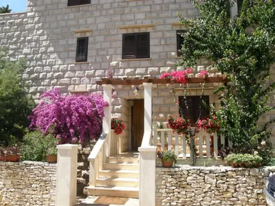Tlocrt objekta Seaside apartments with a swimming pool Sutivan, Brac - 15502