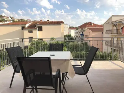 Tlocrt objekta Apartments with a parking space Podstrana, Split - 15743