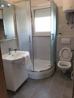 Tlocrt objekta Apartments with a parking space Podstrana, Split - 15743