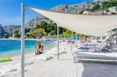 Tlocrt objekta Apartments with parking space Omis - 15767