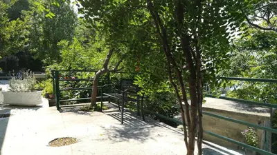 Vrt u objektu House B - with spacious terrace and beautiful view