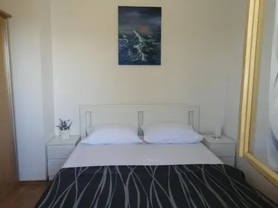 Krevet ili kreveti u jedinici u objektu House B - with spacious terrace and beautiful view