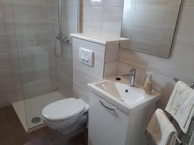 Kupaonica u objektu Apartment on the first floor