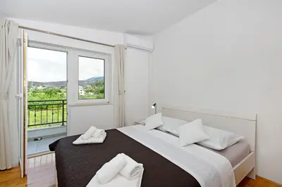 Krevet ili kreveti u jedinici u objektu Luxurious, modern and spacious apartment with terraces