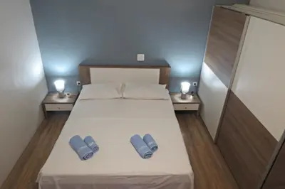 Krevet ili kreveti u jedinici u objektu Apartmani Lucia