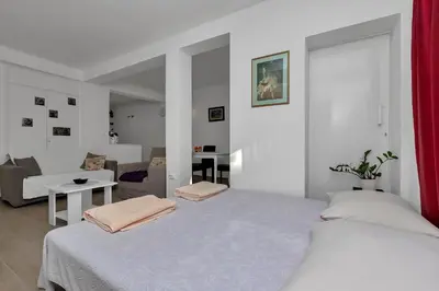 Krevet ili kreveti u jedinici u objektu Katja