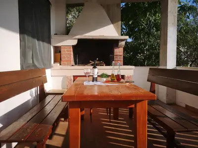 Tlocrt objekta Apartments by the sea Povlja, Brac - 708
