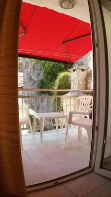 Balkon ili terasa u objektu Apartments Iva und Franka