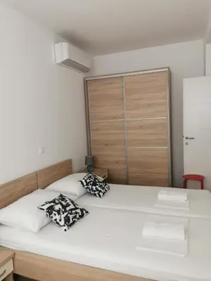 Krevet ili kreveti u jedinici u objektu Apartmani Kronjac