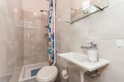 Kupaonica u objektu Apartman Roza