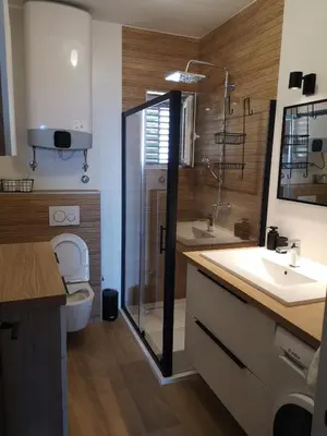 Kupaonica u objektu Apartman Roza