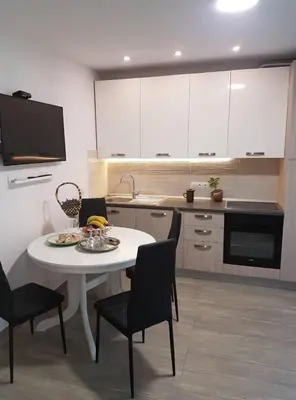 Kuhinja ili čajna kuhinja u objektu Niko apartment