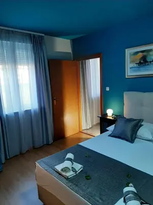 Krevet ili kreveti u jedinici u objektu Apartments Mladinić