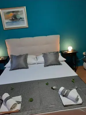 Krevet ili kreveti u jedinici u objektu Apartments Mladinić