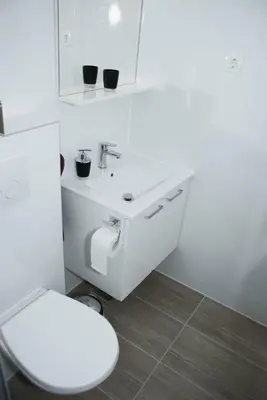 Kupaonica u objektu Luxury Apartment Luka