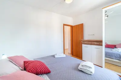 Krevet ili kreveti u jedinici u objektu Villa Trebotić - Cozy Apartment