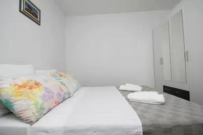 Krevet ili kreveti u jedinici u objektu Apartmani Lovre