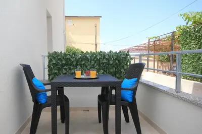 Balkon ili terasa u objektu Apartmani Lovre