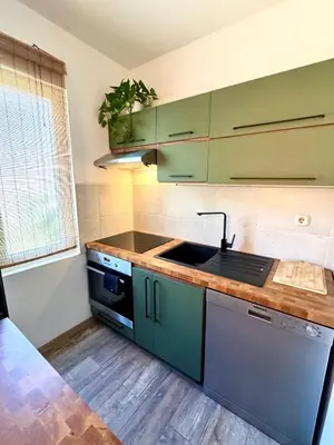 Kuhinja ili čajna kuhinja u objektu Villa Oasis with private pool