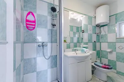Kupaonica u objektu Studio Vijađ