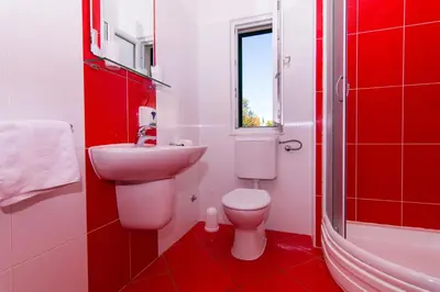 Kupaonica u objektu Apartments Rici
